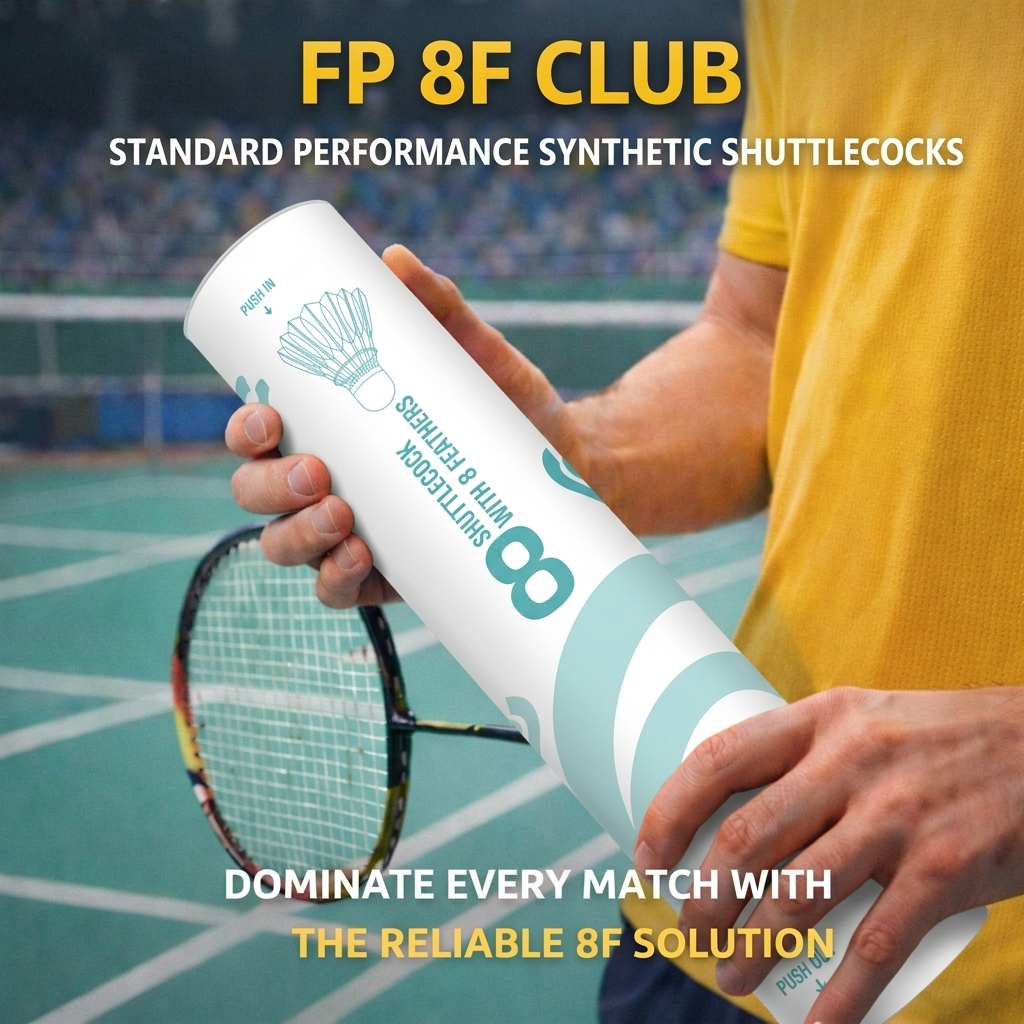 FLYPRO 8F Shuttlecock - Premium Wholesale Badminton Equipment imported by Zolt International